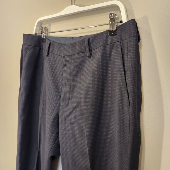 Bonobos Mens Dress Pants Marzotto Italian Wool Pattern - Size 34/34 - Picture 3 of 7